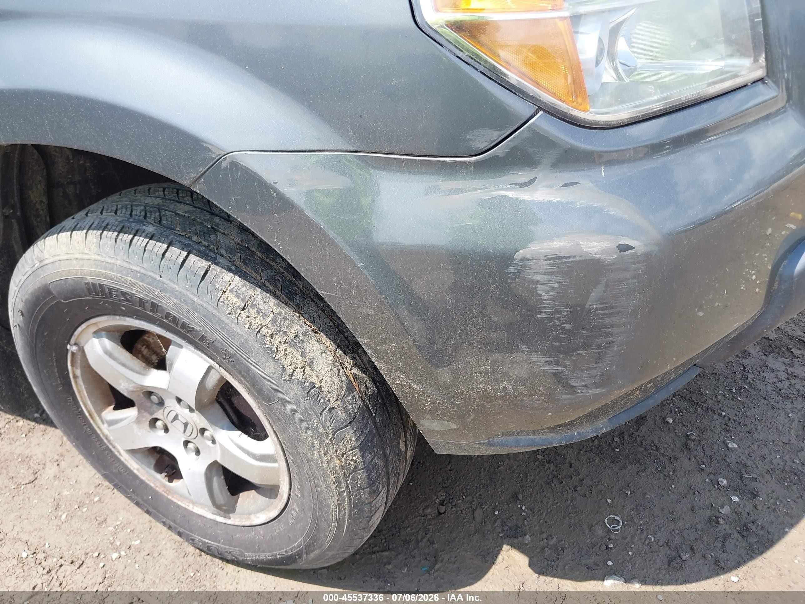 2008 Honda Pilot Se Gray vin: 5FNYF183X8B045661