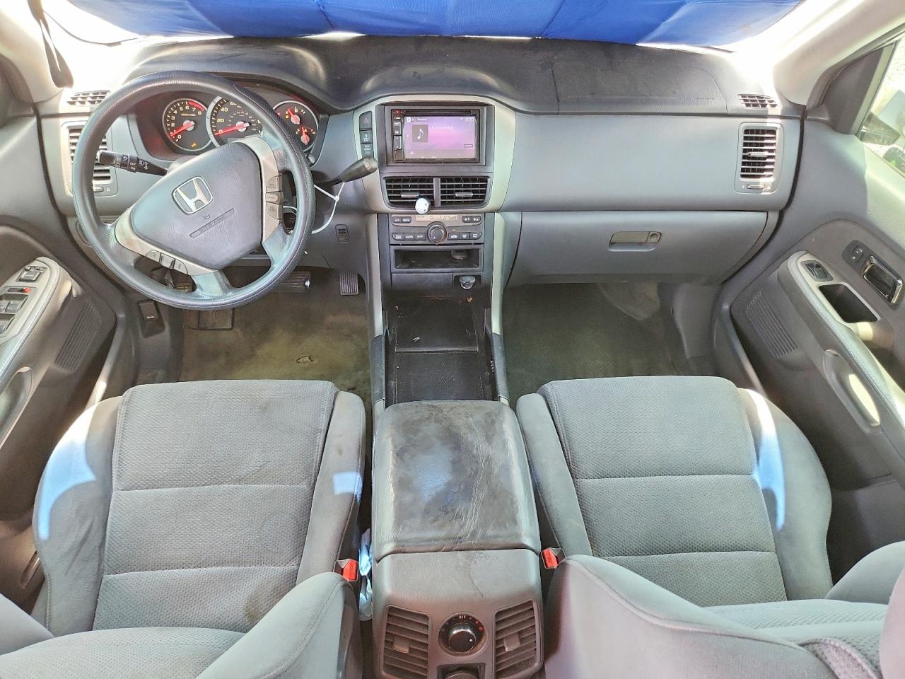 2006 Honda Pilot Ex Silver vin: 5FNYF18406B001495