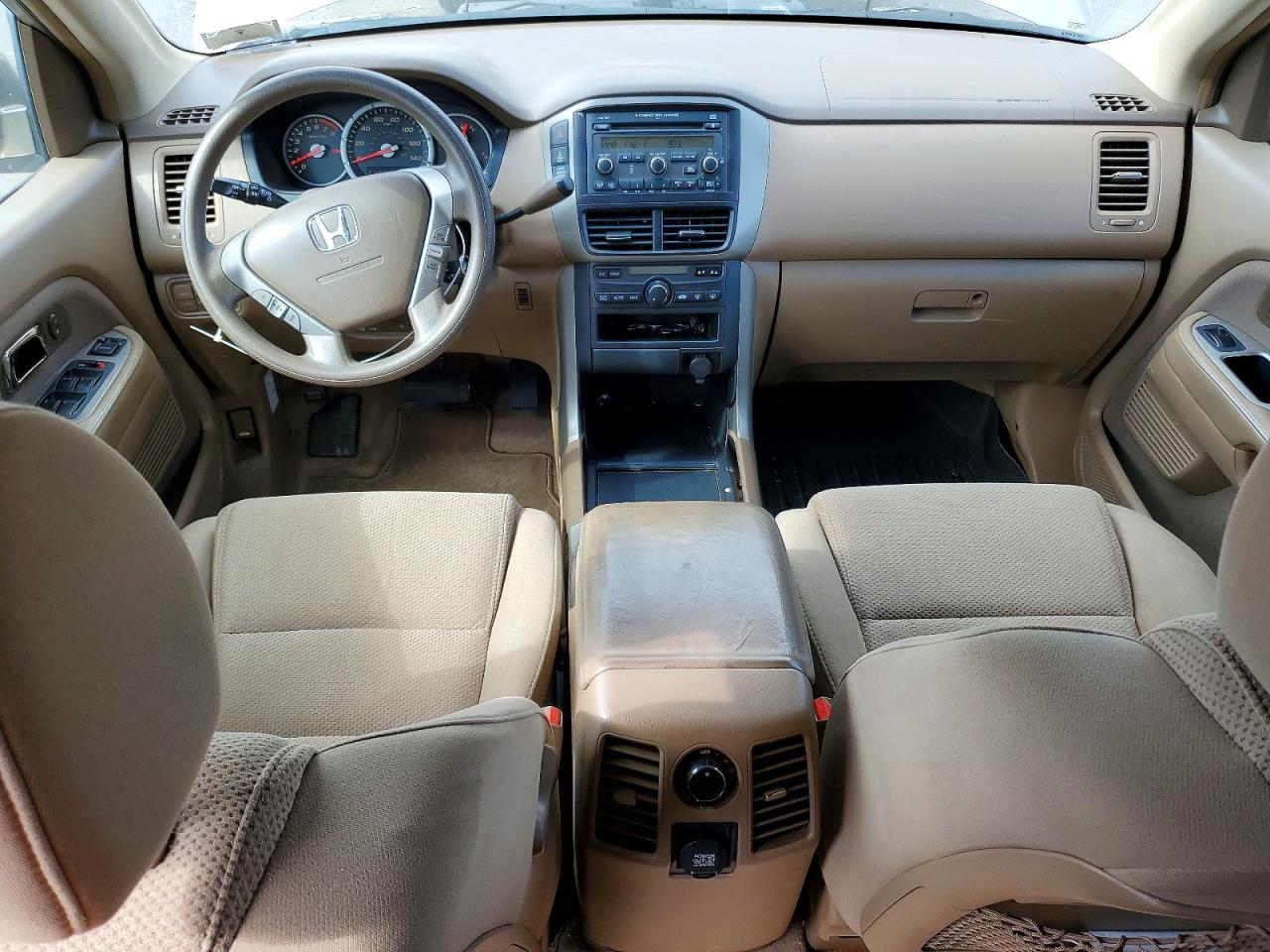 2006 Honda Pilot Ex Gold vin: 5FNYF18406B018376