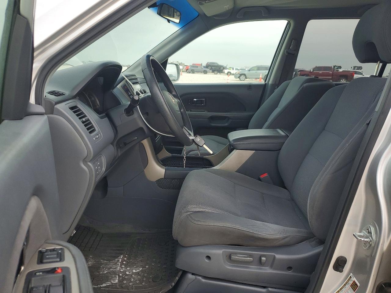 2007 Honda Pilot Ex Silver vin: 5FNYF18417B020610