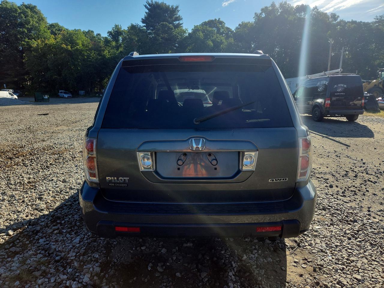 2007 Honda Pilot Ex Серый vin: 5FNYF18417B032286