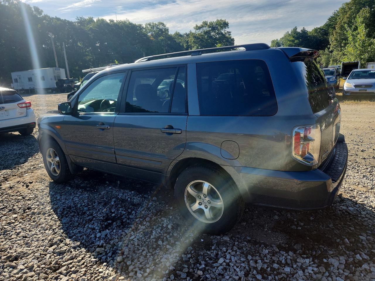 2007 Honda Pilot Ex Серый vin: 5FNYF18417B032286