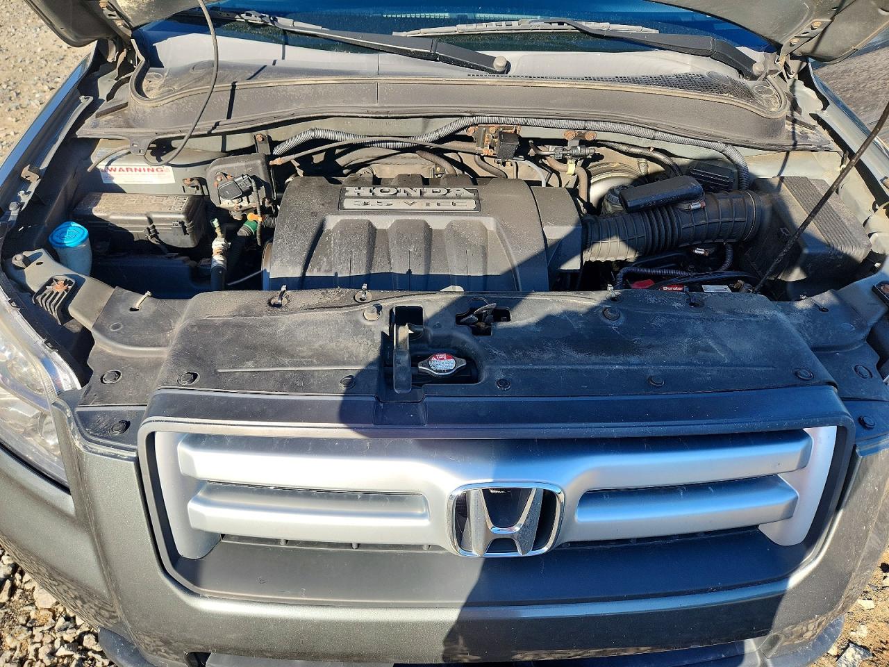 2007 Honda Pilot Ex Серый vin: 5FNYF18417B032286