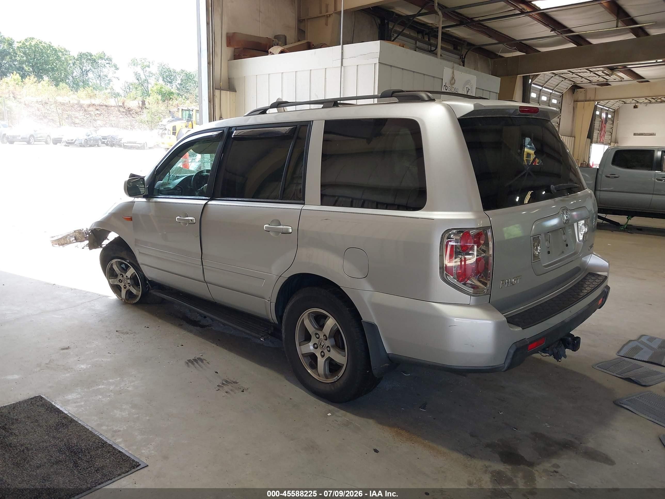 2006 Honda Pilot Ex Серебряный vin: 5FNYF18426B013213