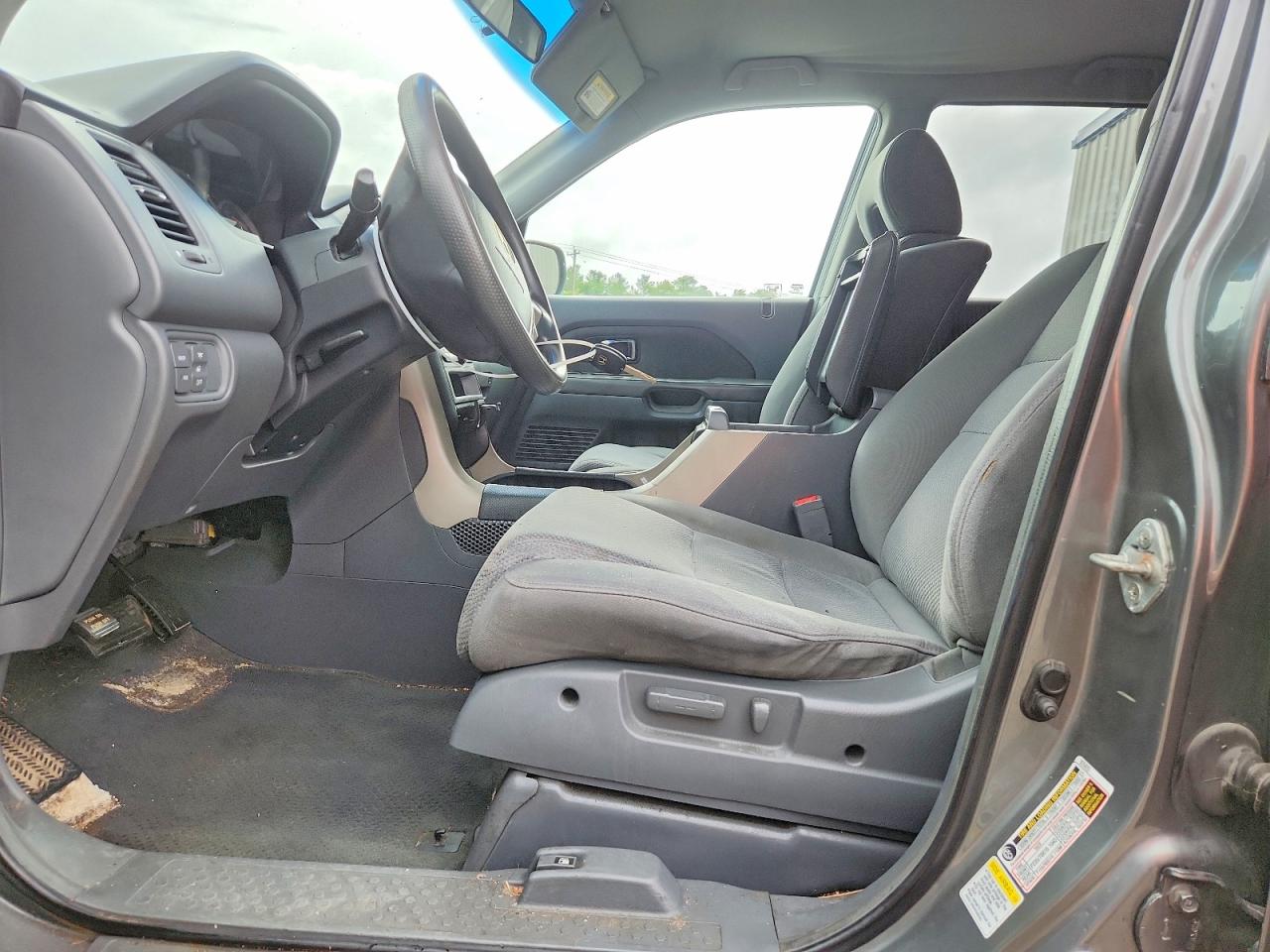 2007 Honda Pilot Ex Gray vin: 5FNYF18427B013519