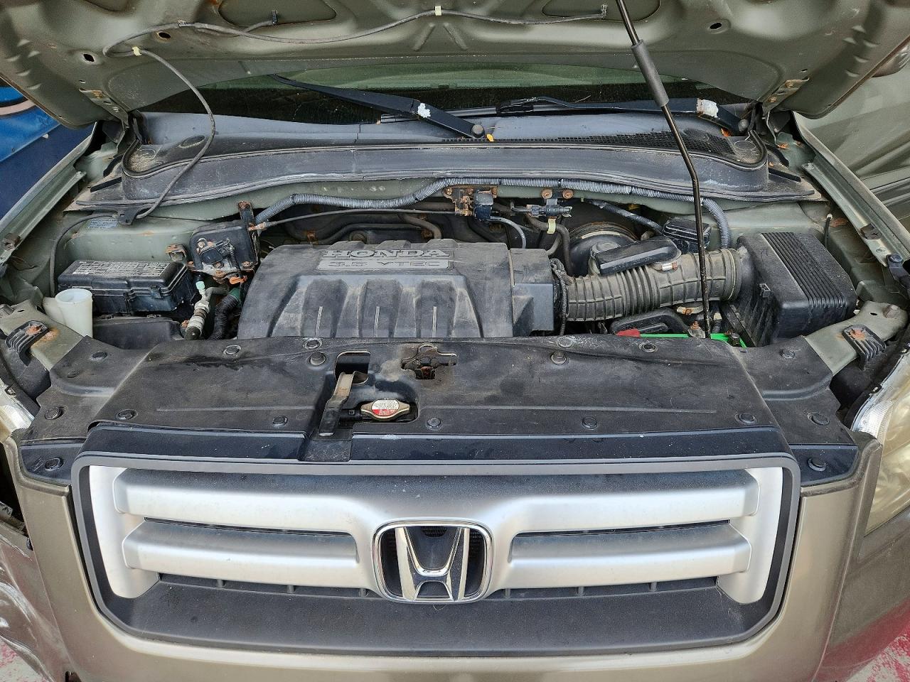 2008 Honda Pilot Ex Green vin: 5FNYF18428B028054