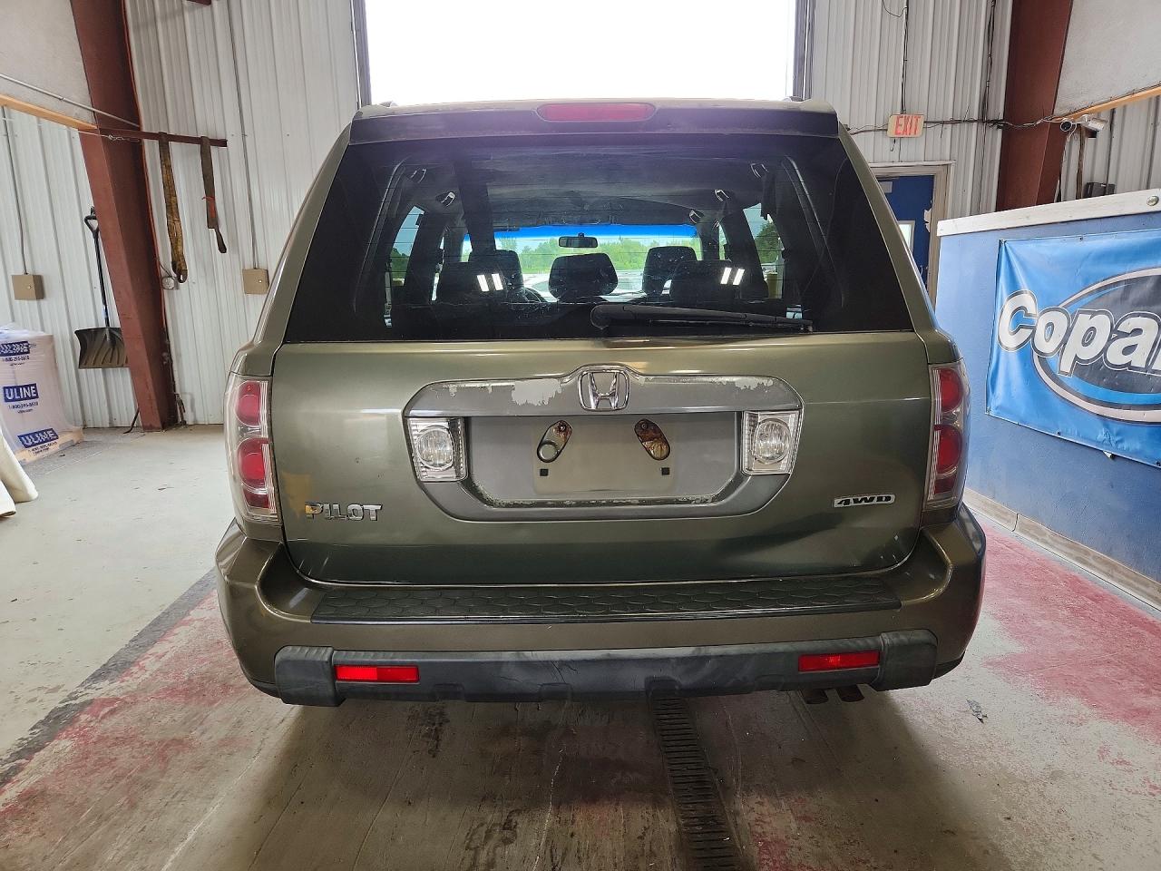 2008 Honda Pilot Ex Green vin: 5FNYF18428B028054