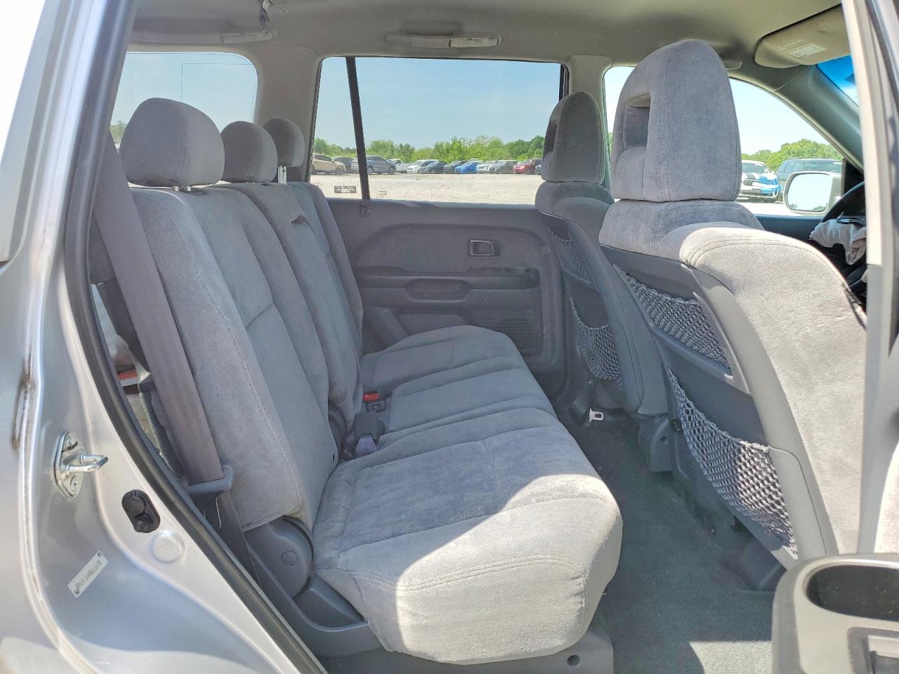 2005 Honda Pilot Ex Silver vin: 5FNYF18445B008478