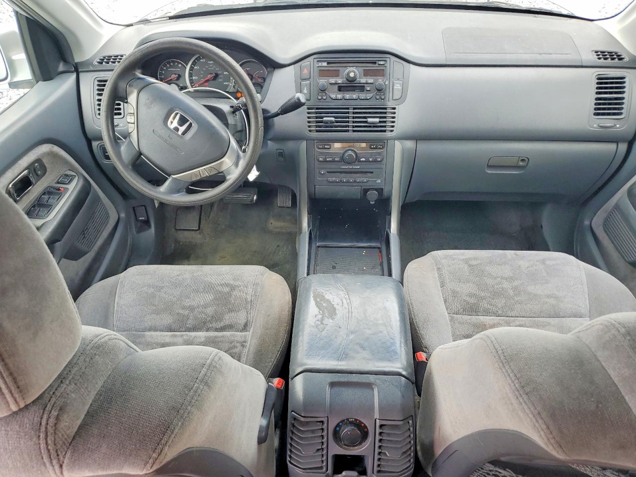 2005 Honda Pilot Ex Silver vin: 5FNYF18445B013650