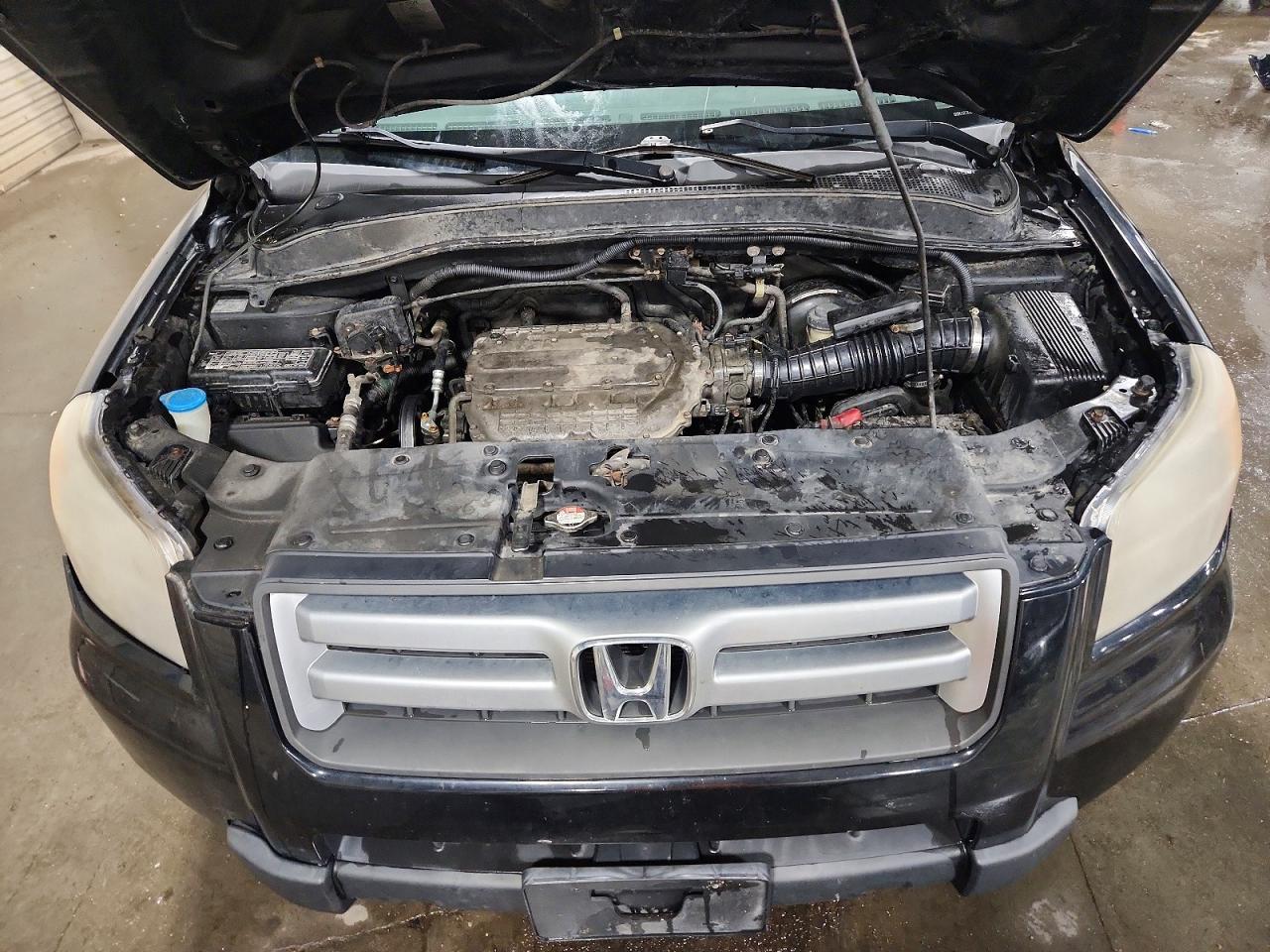 2008 Honda Pilot Ex Black vin: 5FNYF18448B023227