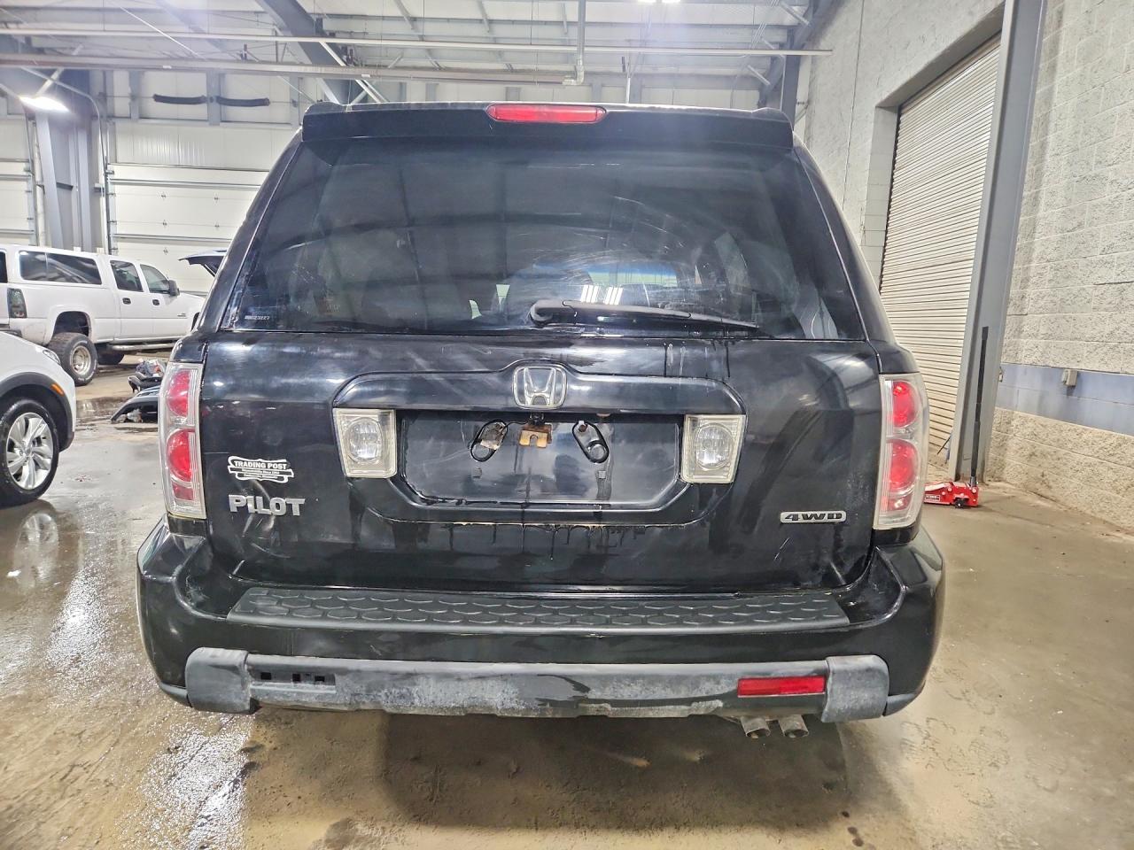 2008 Honda Pilot Ex Black vin: 5FNYF18448B023227