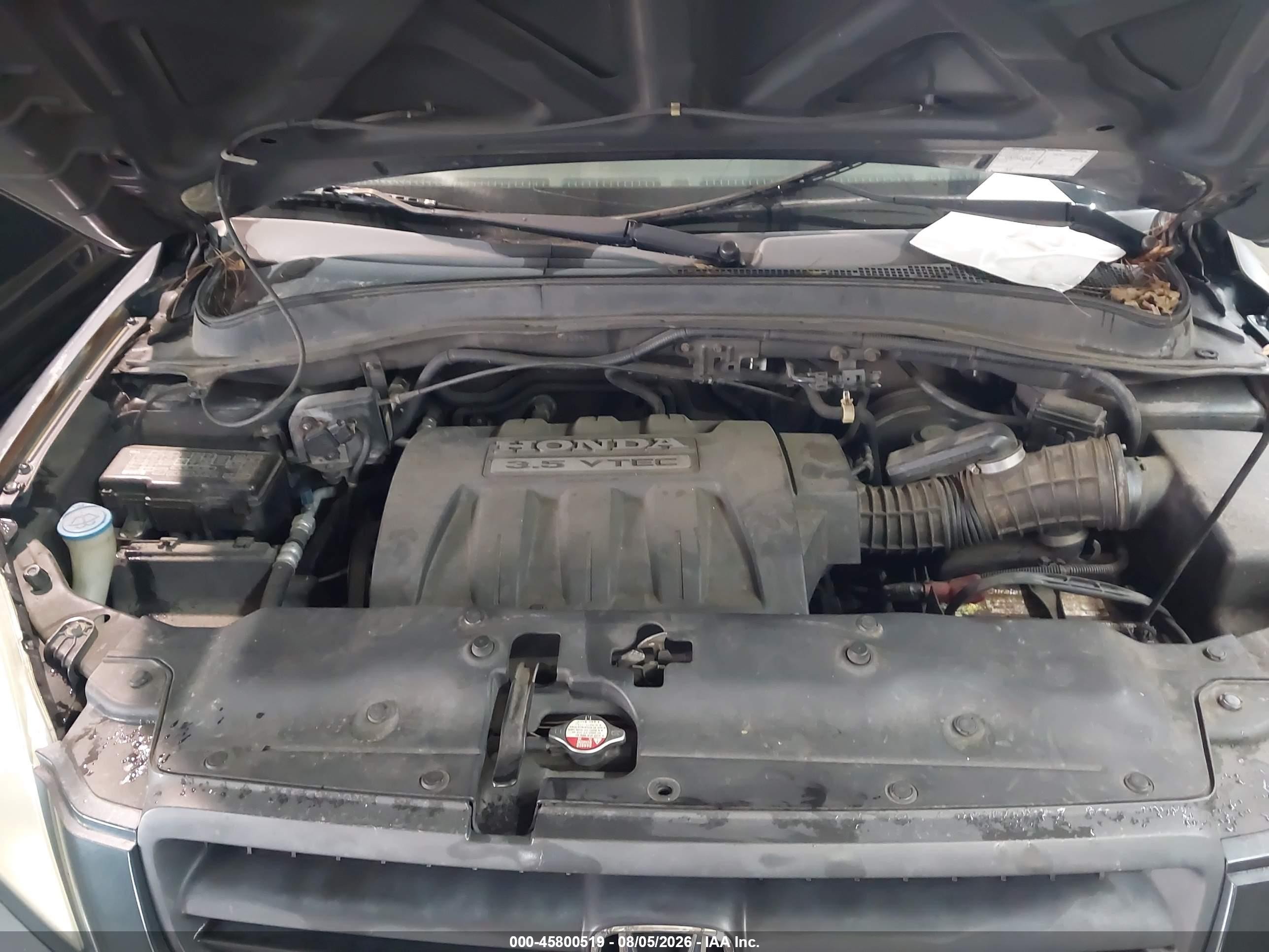 2005 Honda Pilot Ex Teal vin: 5FNYF18465B023337