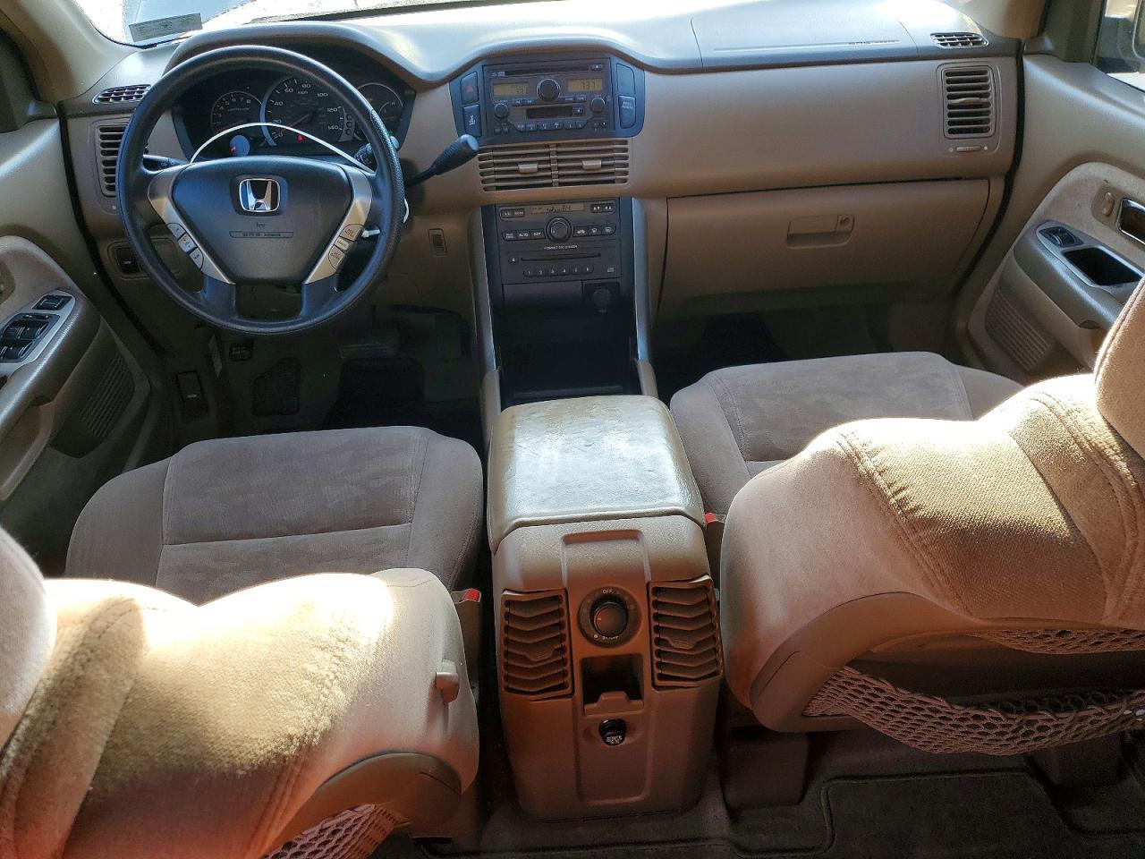 2005 Honda Pilot Ex Gold vin: 5FNYF18465B027047