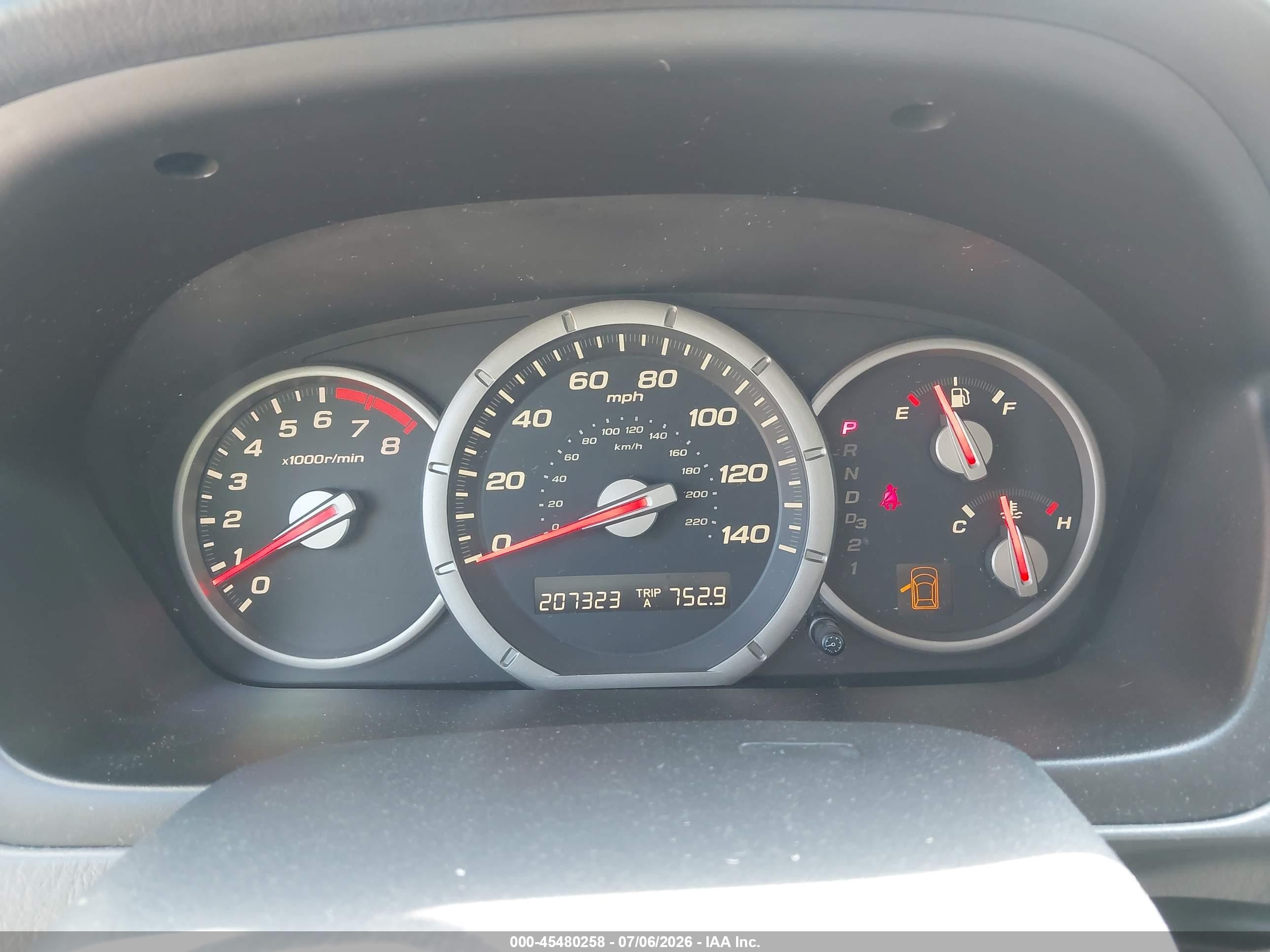 2006 Honda Pilot Ex Silver vin: 5FNYF18466B009200