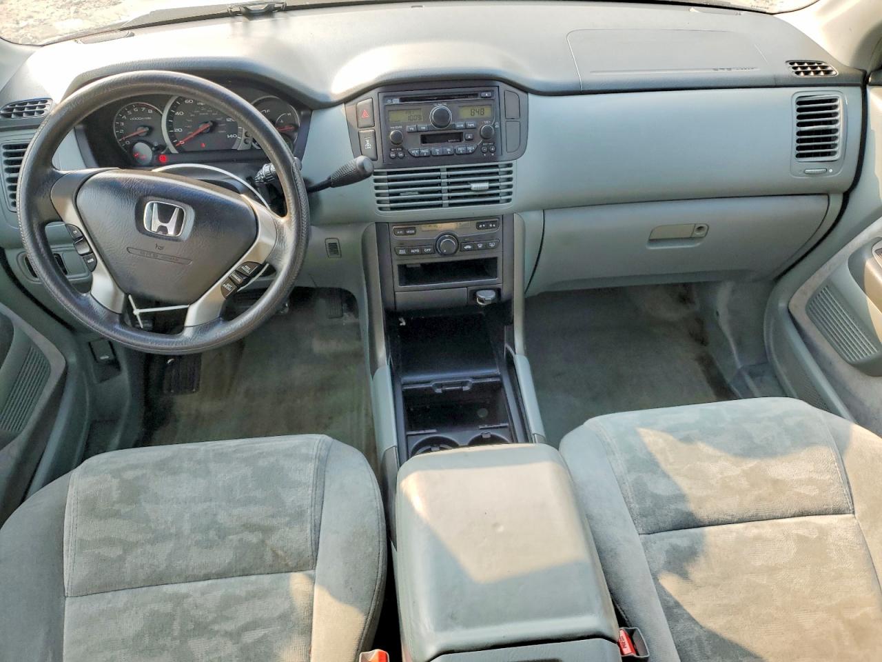 2004 Honda Pilot Ex Teal vin: 5FNYF18474B008117