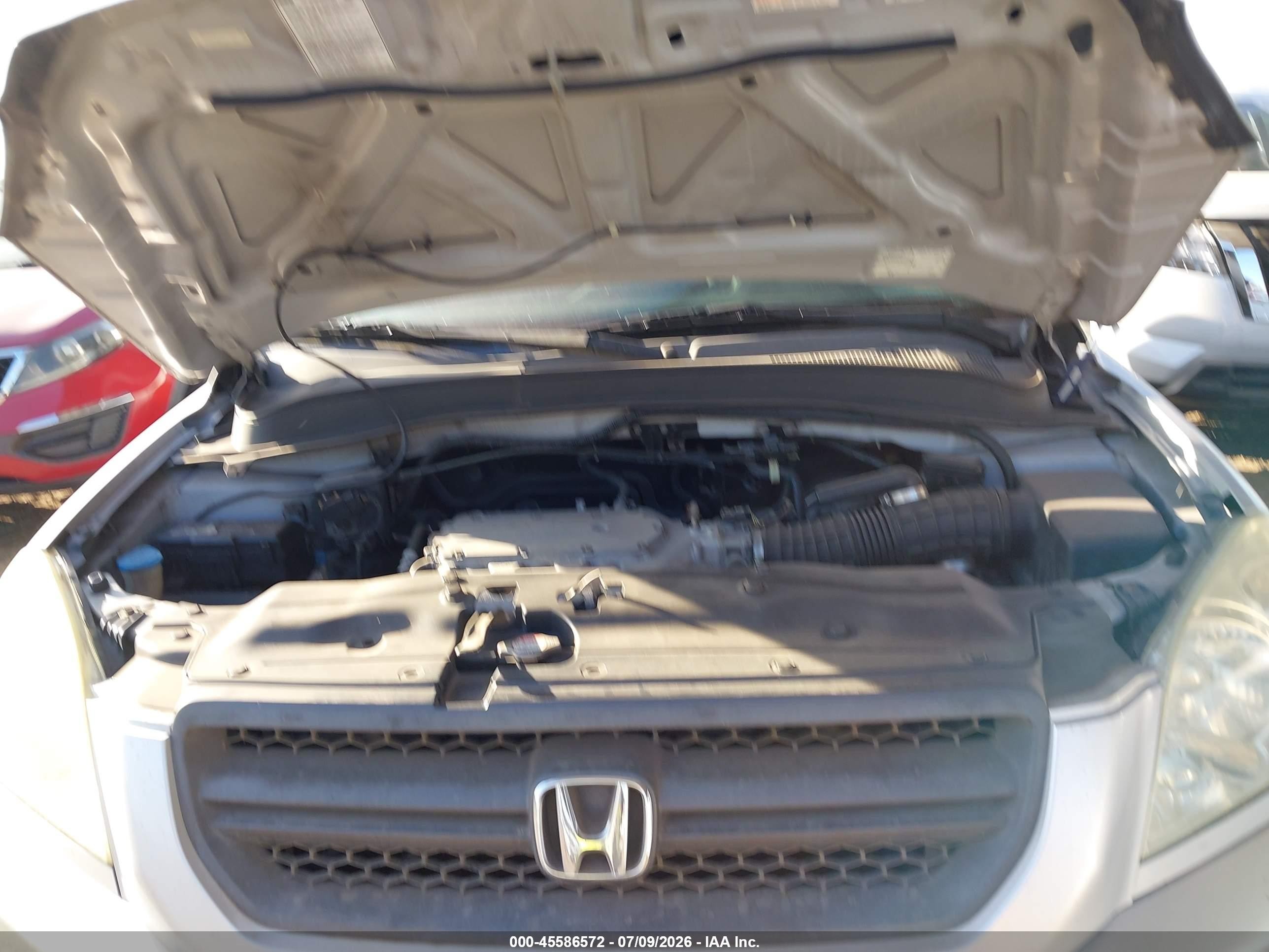 2005 Honda Pilot Ex Gray vin: 5FNYF18475B023007