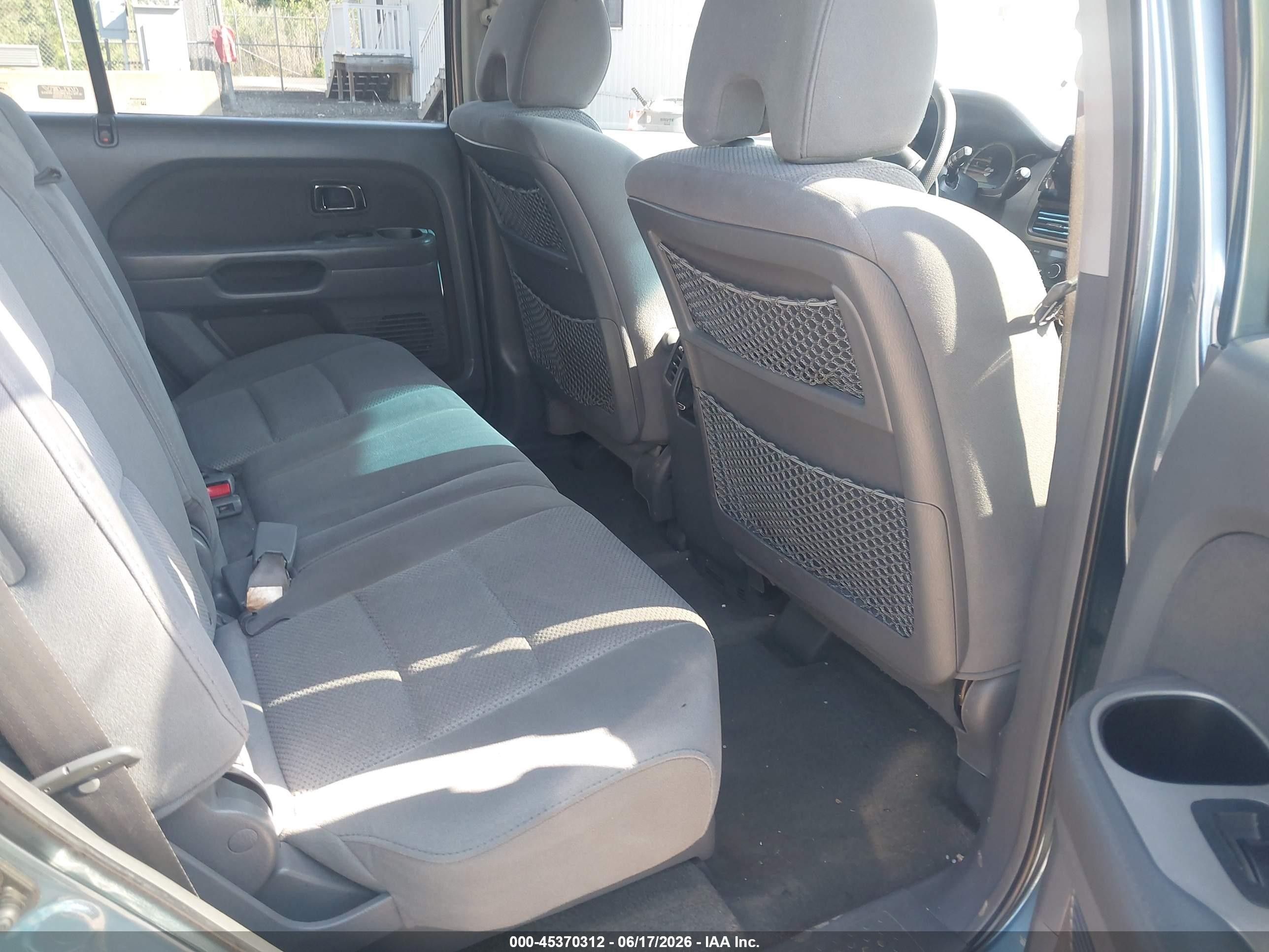 2007 Honda Pilot Ex Blue vin: 5FNYF18477B003598