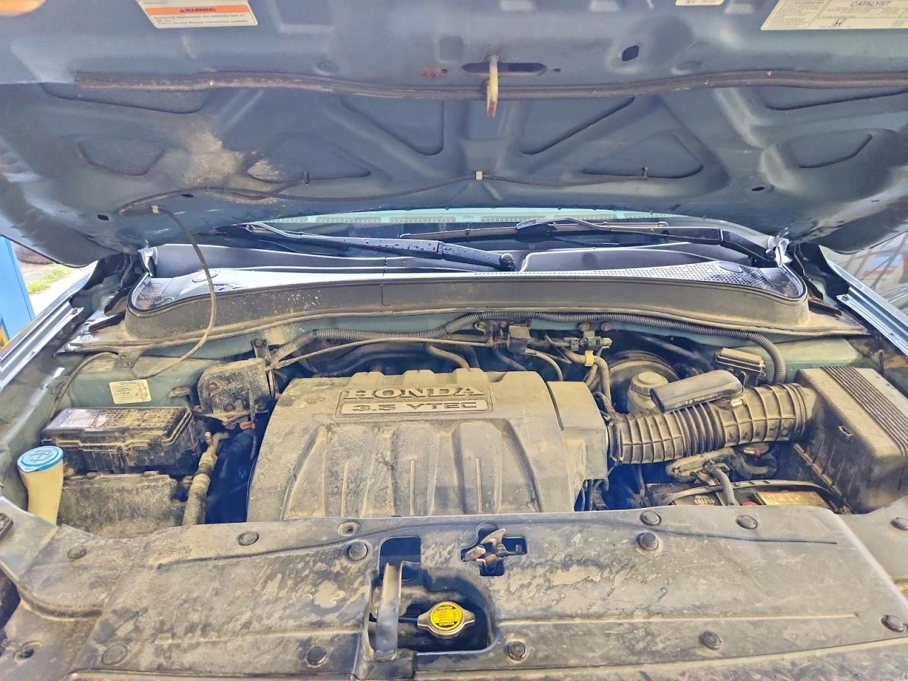 2007 Honda Pilot Ex Blue vin: 5FNYF18477B018246