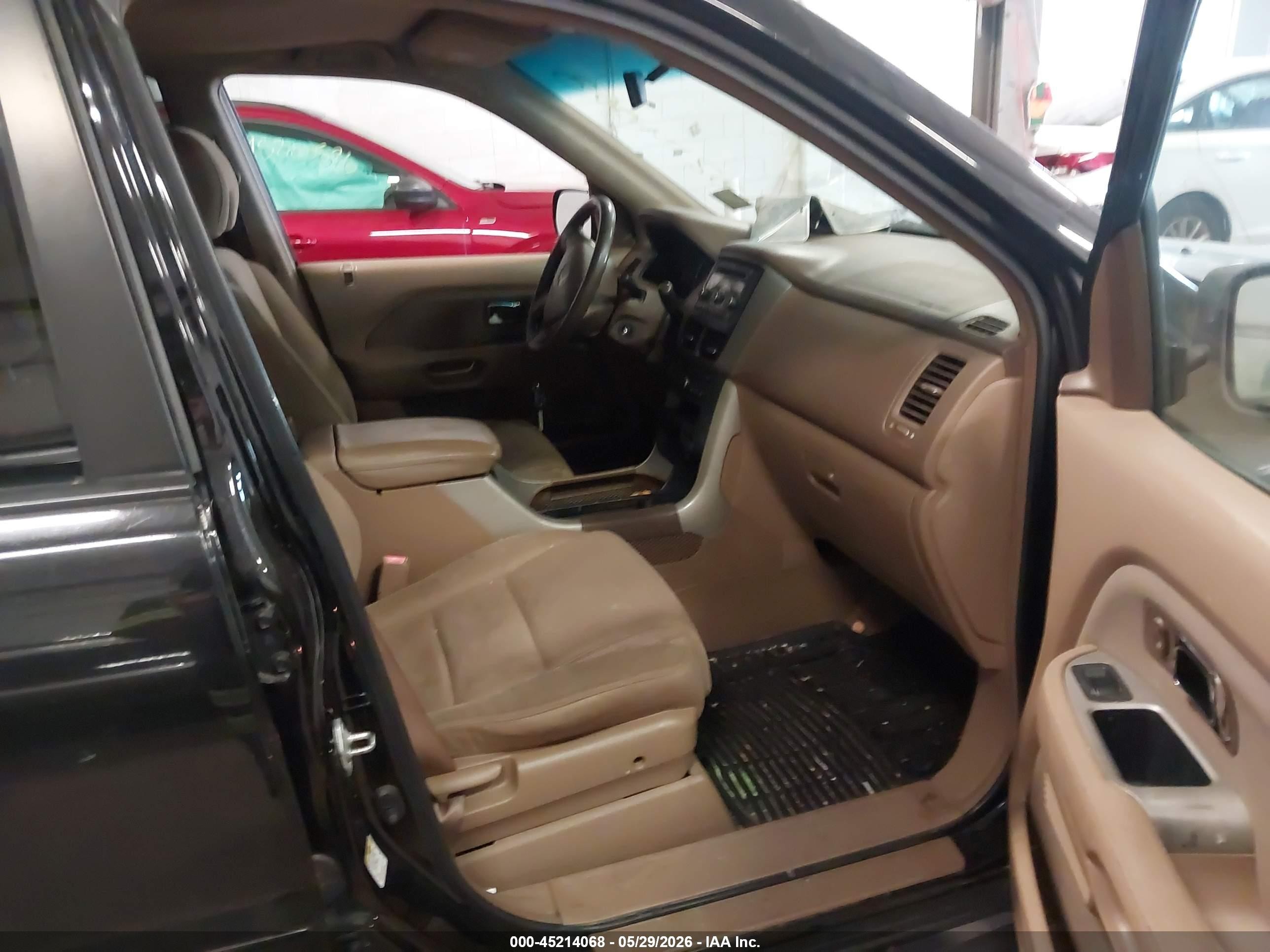 2008 Honda Pilot Ex Черный vin: 5FNYF18478B046968