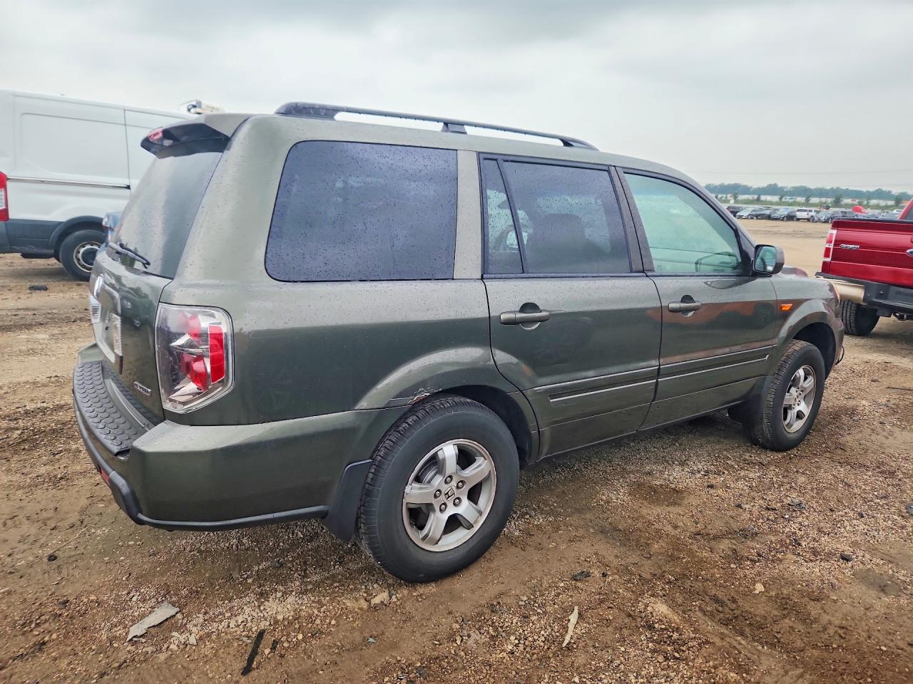 2006 Honda Pilot Ex Зеленый vin: 5FNYF18486B029853
