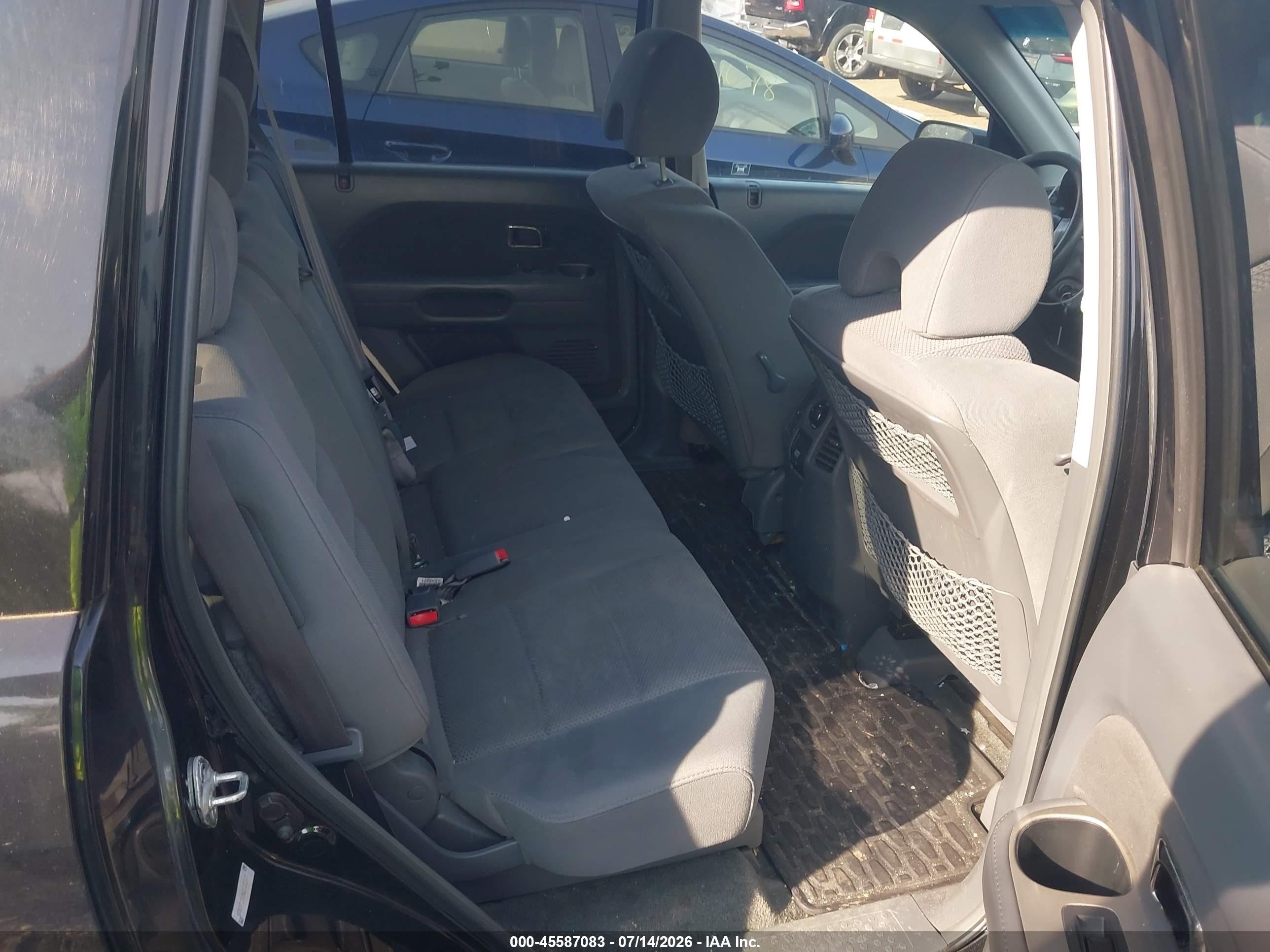 2006 Honda Pilot Ex Black vin: 5FNYF18496B002547