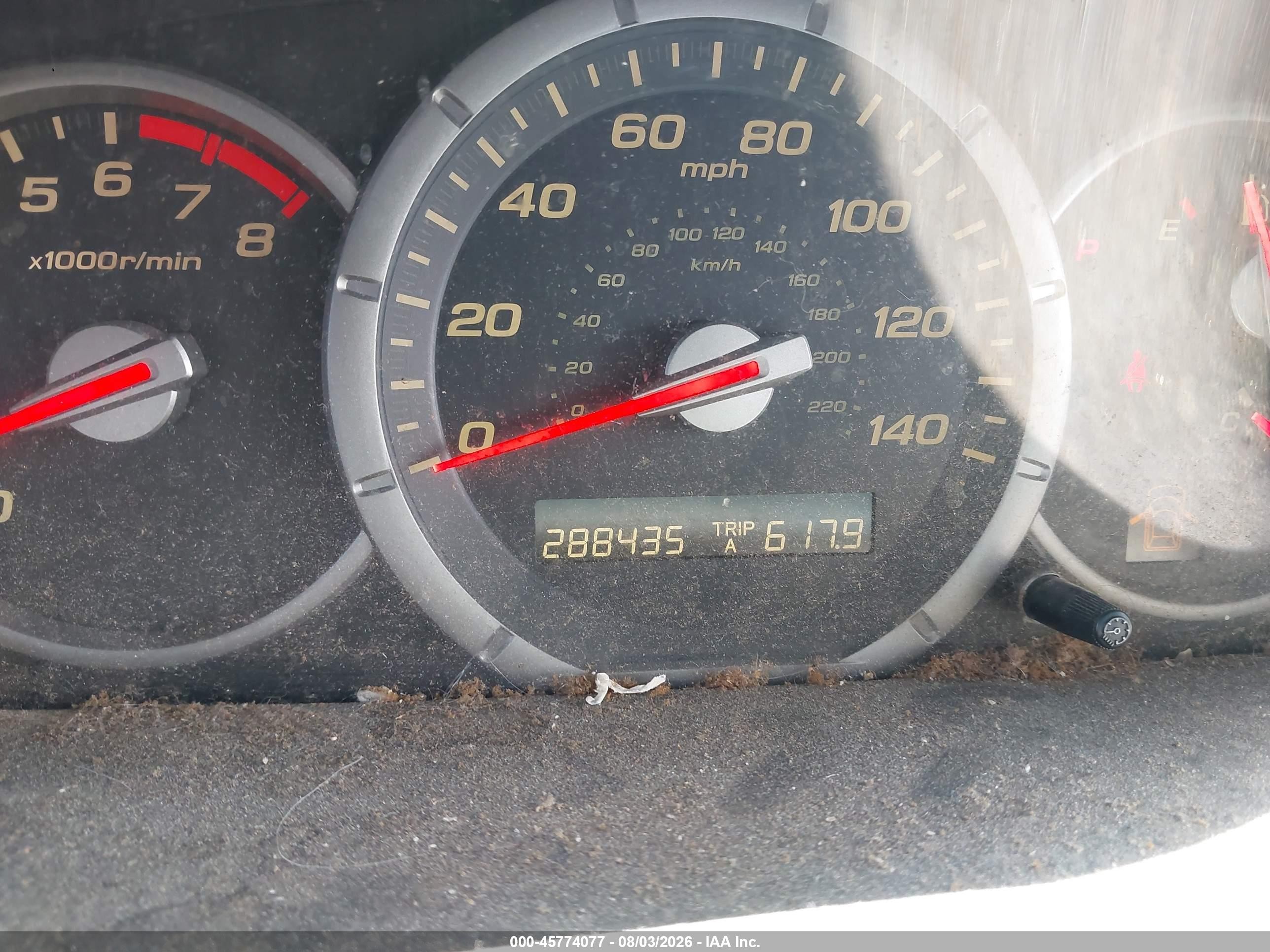 2006 Honda Pilot Ex Gray vin: 5FNYF18496B008803