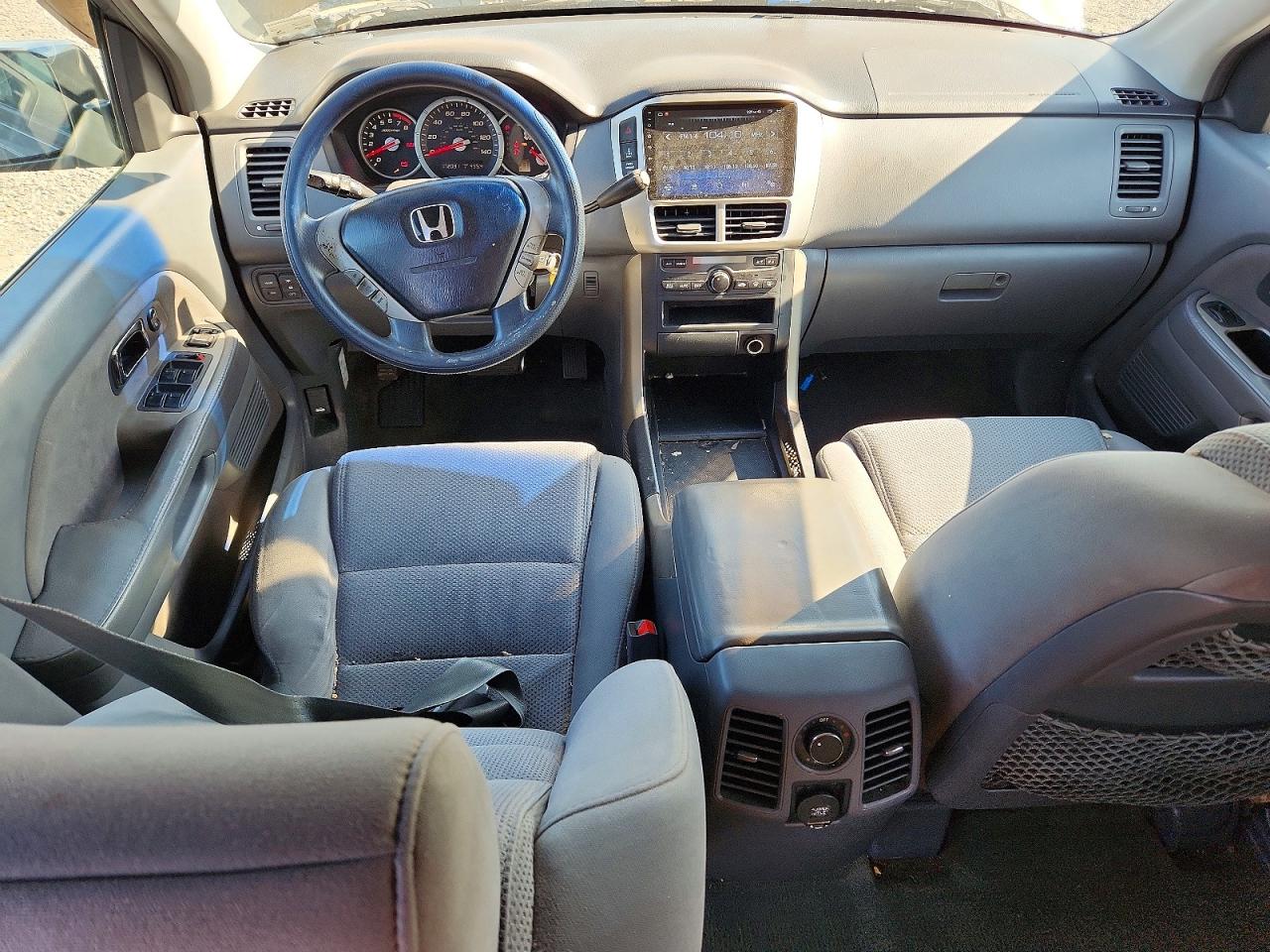 2008 Honda Pilot Ex Gray vin: 5FNYF18498B019433