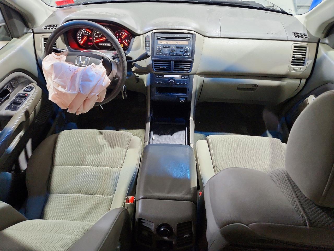 2007 Honda Pilot Ex Green vin: 5FNYF184X7B025756