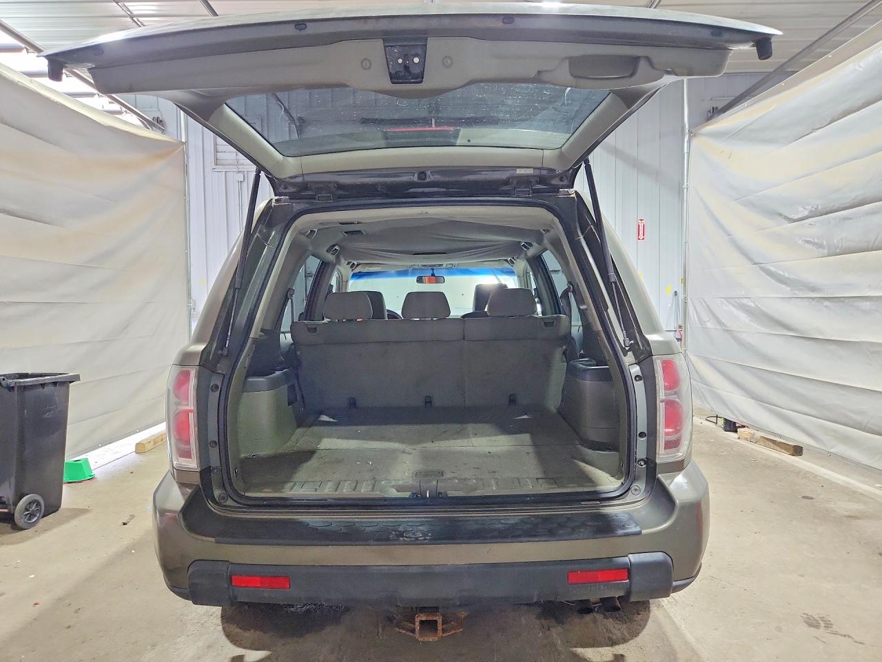 2007 Honda Pilot Ex Green vin: 5FNYF184X7B025756