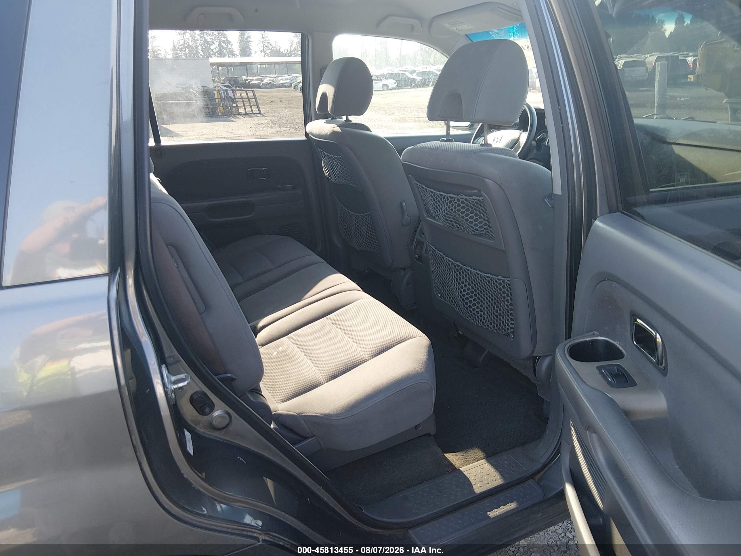 2008 Honda Pilot Ex Gray vin: 5FNYF184X8B009560