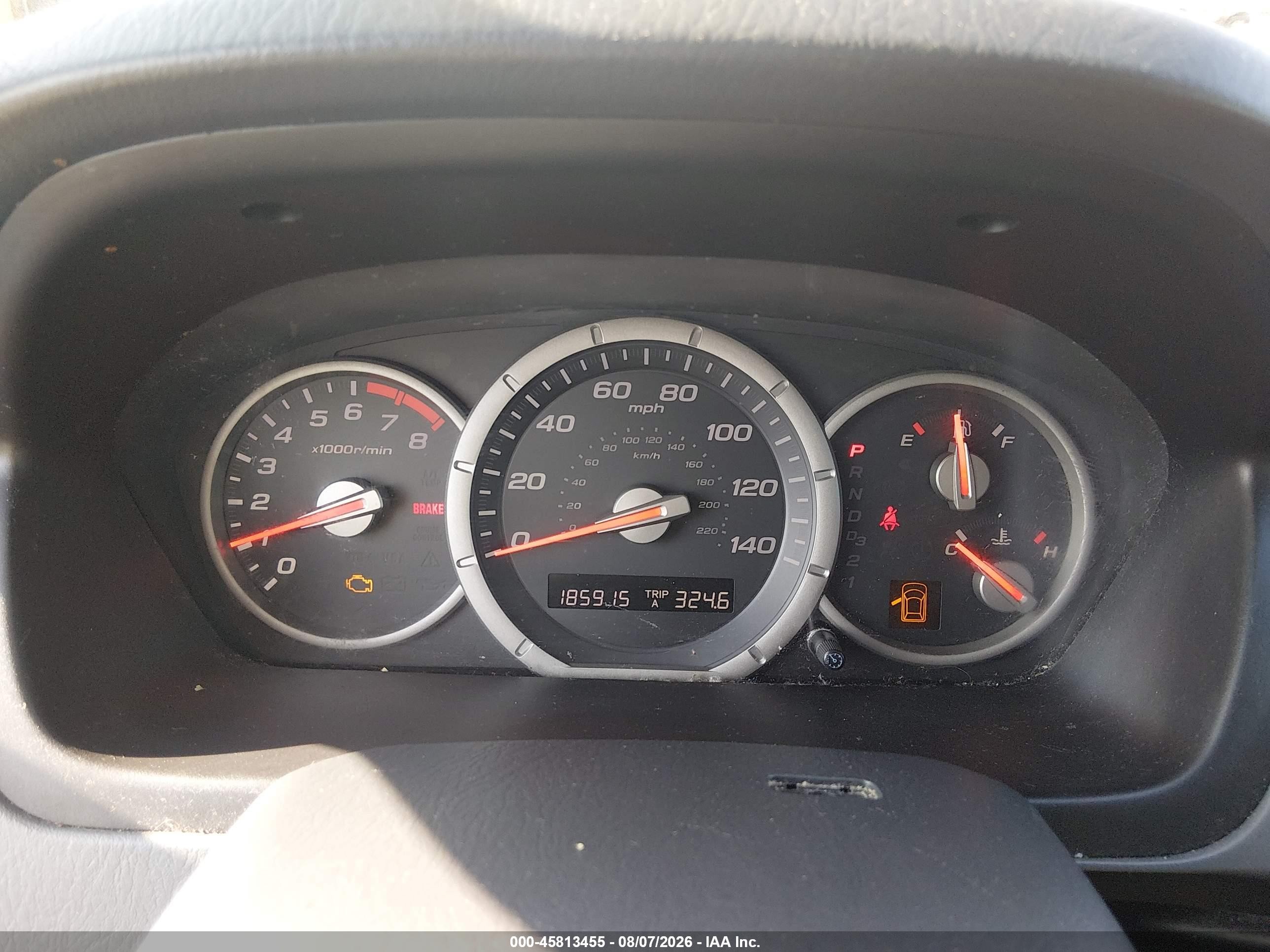 2008 Honda Pilot Ex Gray vin: 5FNYF184X8B009560