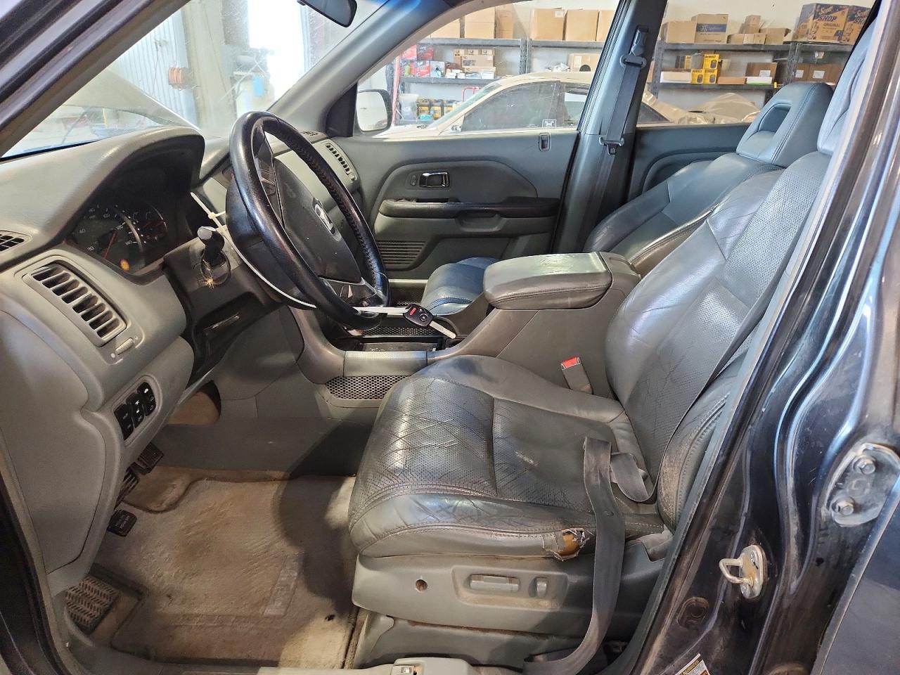 2005 Honda Pilot Exl Gray vin: 5FNYF18505B047044