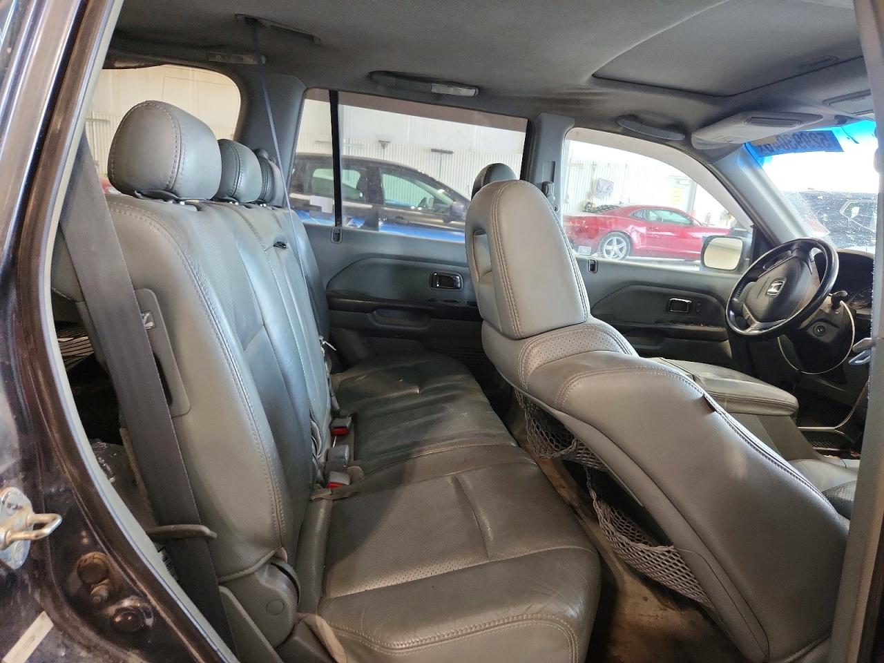 2005 Honda Pilot Exl Gray vin: 5FNYF18505B047044