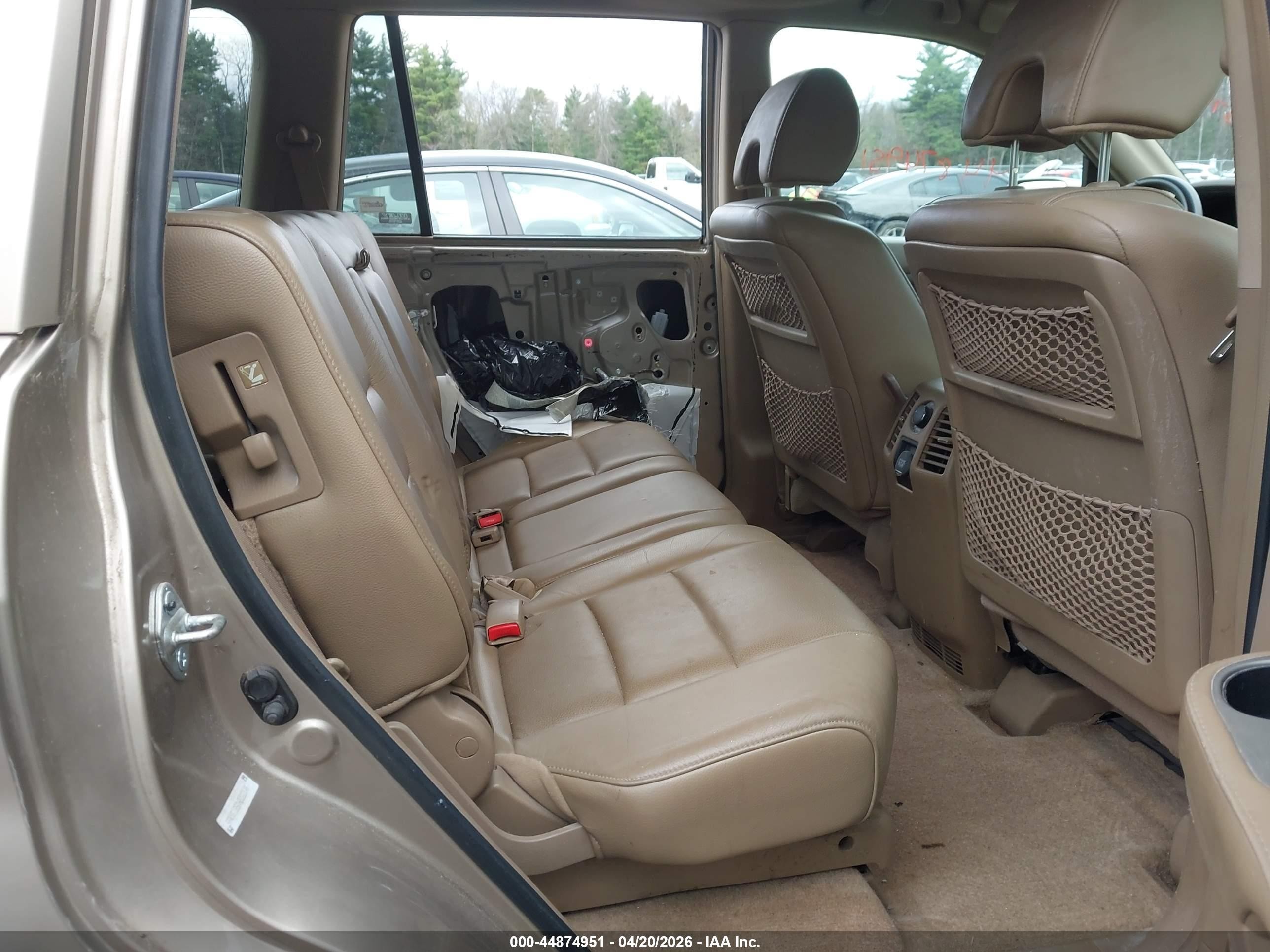 2006 Honda Pilot Ex-l Gold vin: 5FNYF18506B022145