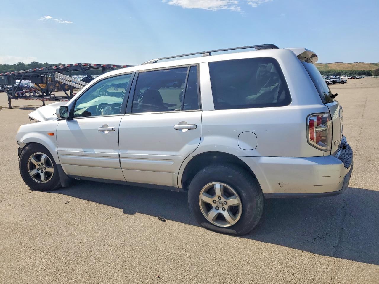 2008 Honda Pilot Exl Silver vin: 5FNYF18508B044049