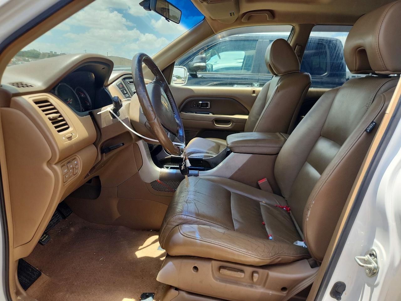 2008 Honda Pilot Exl Белый vin: 5FNYF18508B044164
