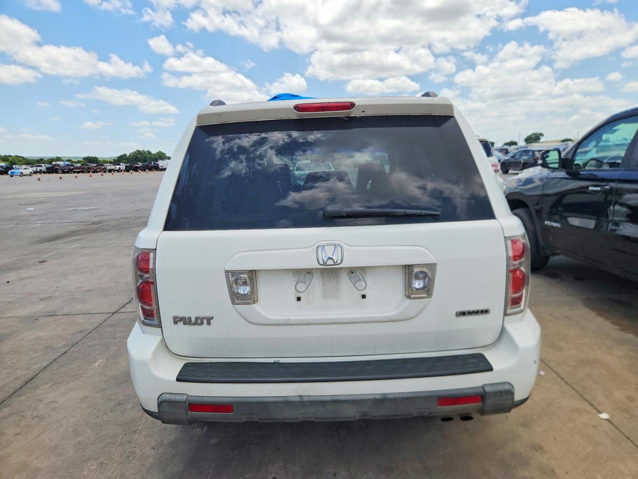 2008 Honda Pilot Exl Белый vin: 5FNYF18508B044164