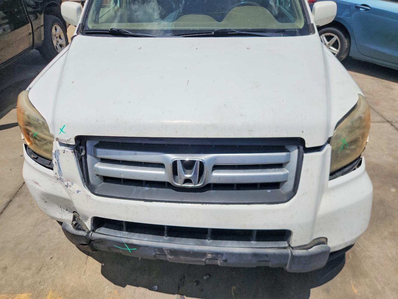 2008 Honda Pilot Exl Белый vin: 5FNYF18508B044164