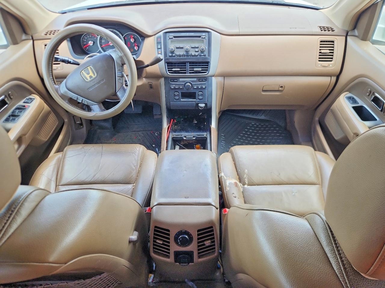 2008 Honda Pilot Exl Белый vin: 5FNYF18508B044164