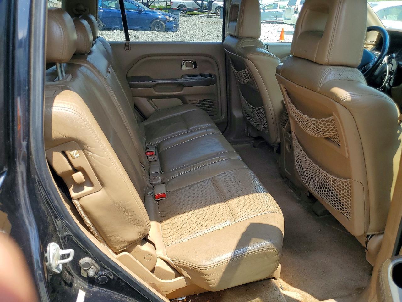 2004 Honda Pilot Exl Black vin: 5FNYF18514B002368