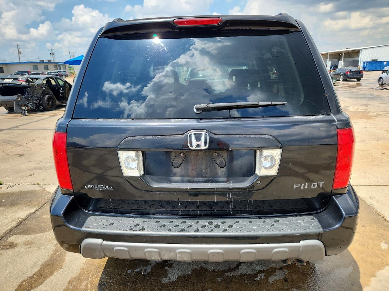2004 Honda Pilot Exl Black vin: 5FNYF18514B009742