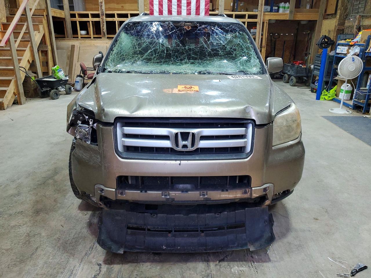 2008 Honda Pilot Exl Tan vin: 5FNYF18518B052404