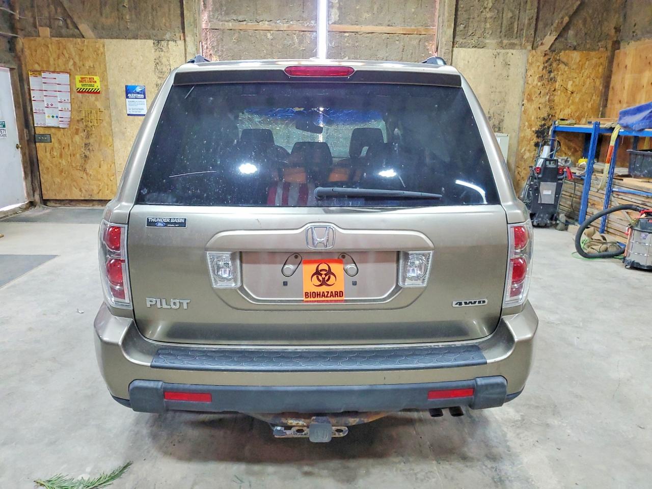 2008 Honda Pilot Exl Tan vin: 5FNYF18518B052404
