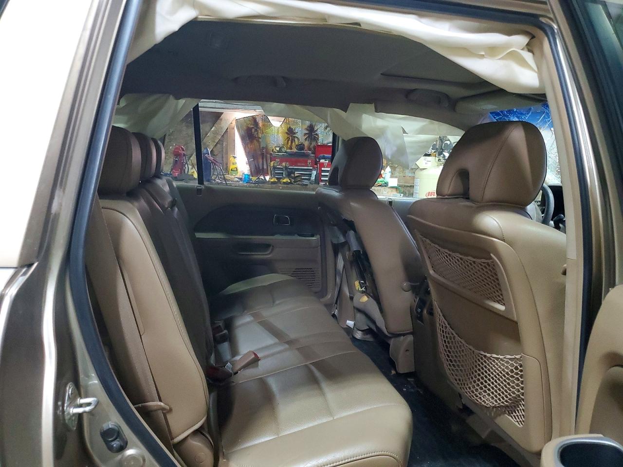 2008 Honda Pilot Exl Tan vin: 5FNYF18518B052404