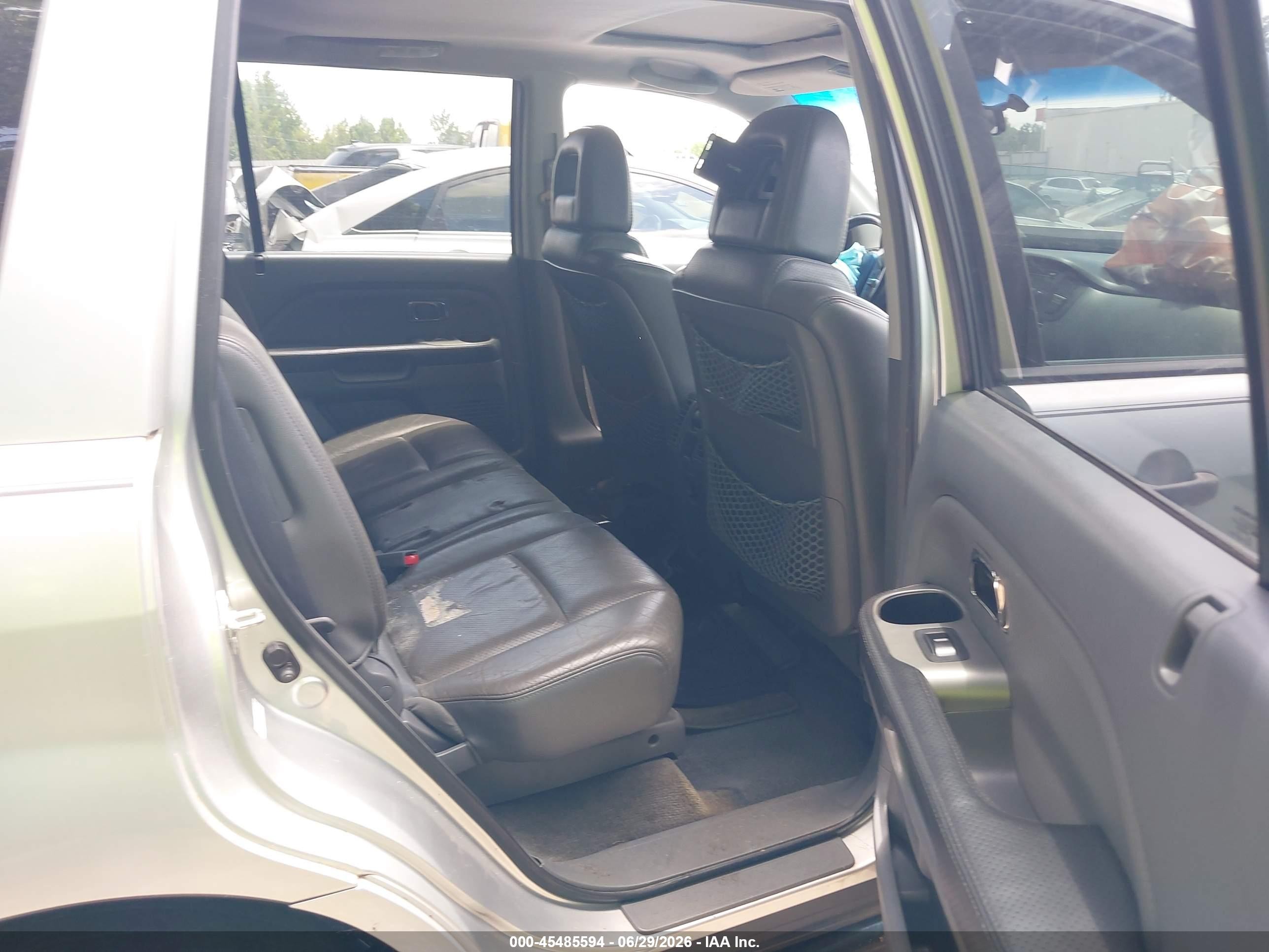 2005 Honda Pilot Ex-l Серебряный vin: 5FNYF18525B028429