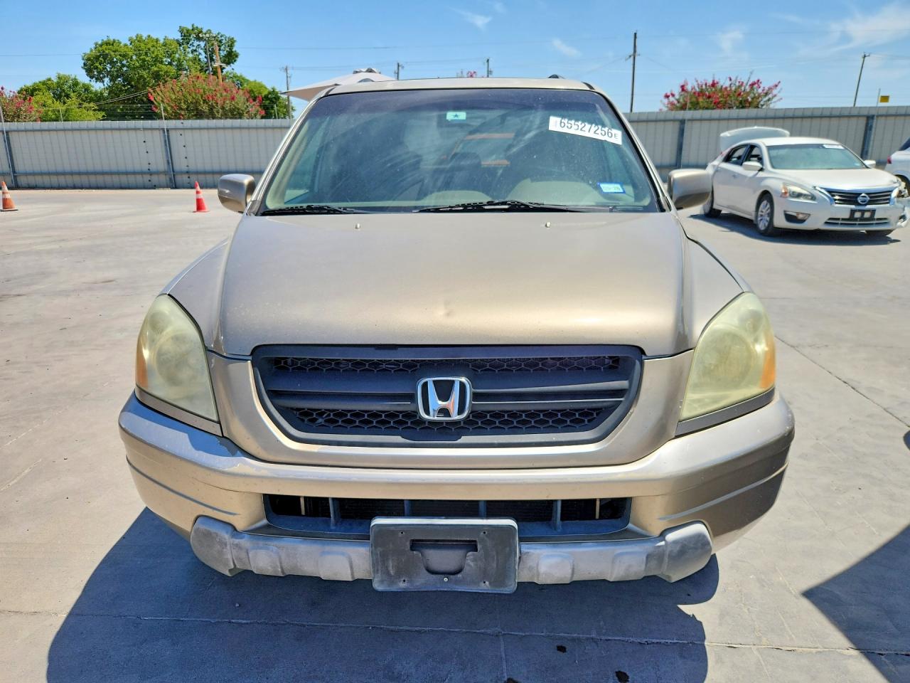 2005 Honda Pilot Exl Gold vin: 5FNYF18525B056490