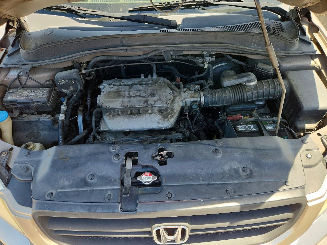 2005 Honda Pilot Exl Gold vin: 5FNYF18525B056490