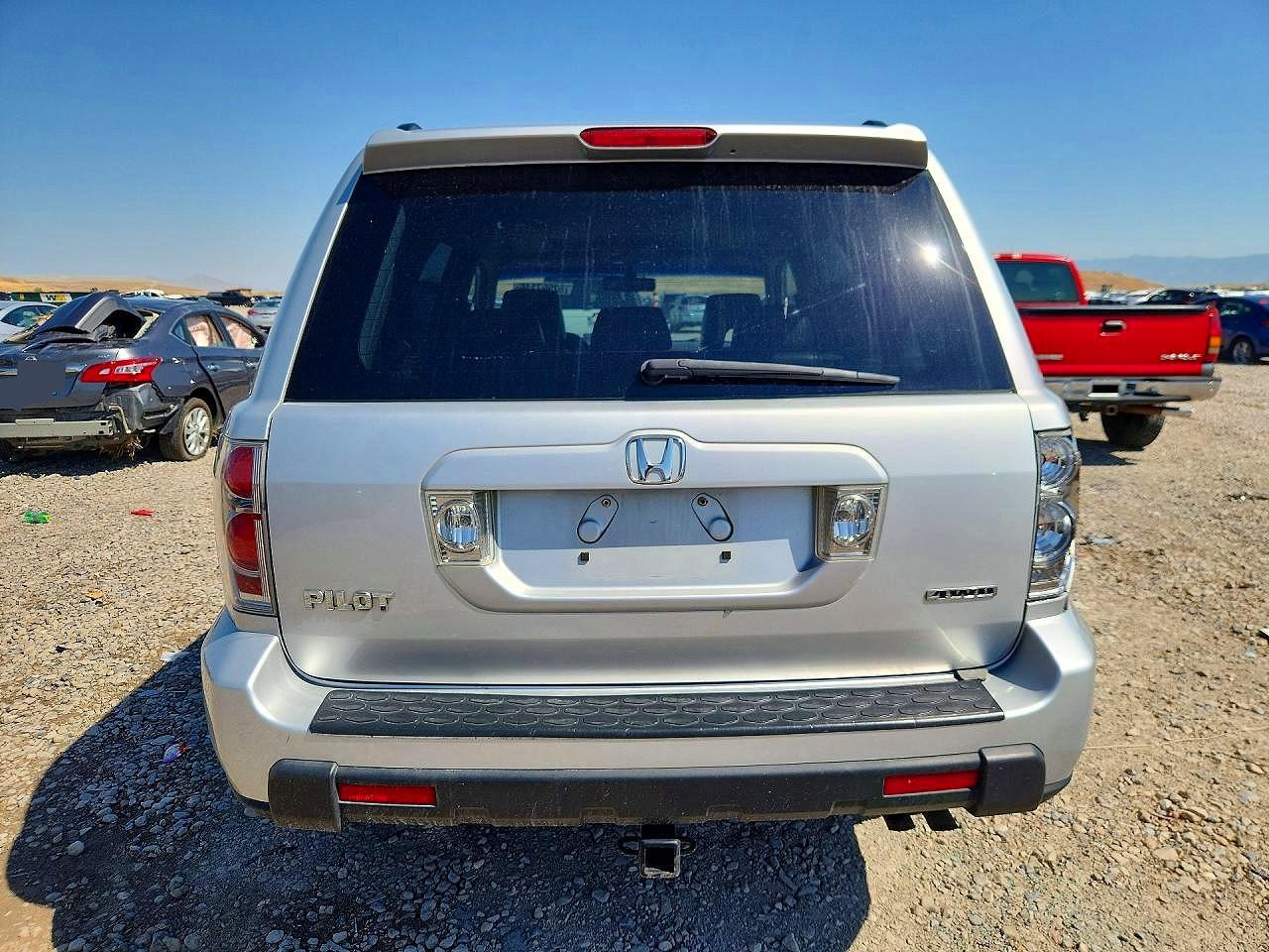 2008 Honda Pilot Exl Silver vin: 5FNYF18528B042657
