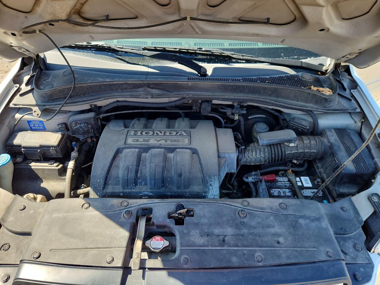 2008 Honda Pilot Exl Silver vin: 5FNYF18528B042657