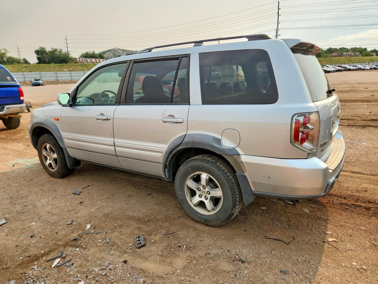 2008 Honda Pilot Exl Серебряный vin: 5FNYF18528B044053